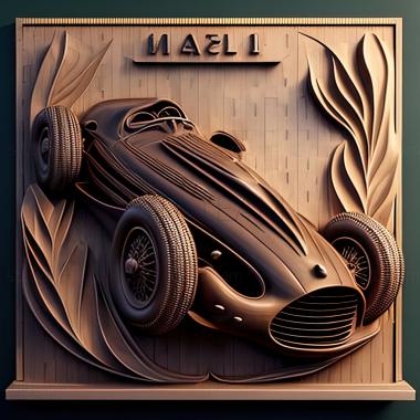 3D модель Maserati 250F (STL)